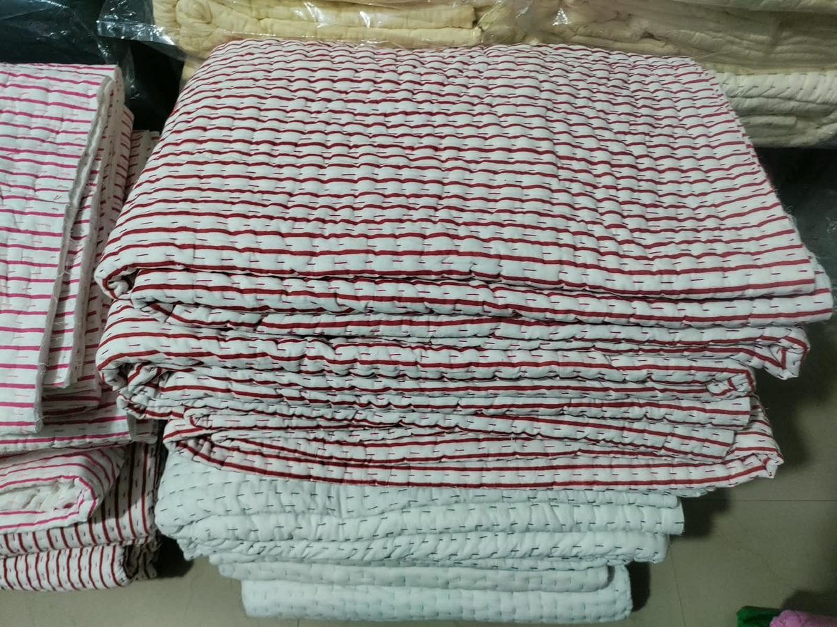 Reversible Bedsheet — Ticking Stripe